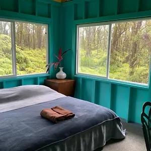 Simple Rustic Studio Deluxe Bed In Tropical Fruits Garden Guest house